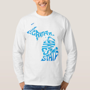Michigan, The Excelente Lagos State, T-Shirt azul