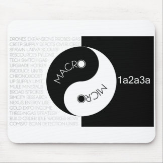 Micro equilíbrio macro 1a2a3a Mousepad