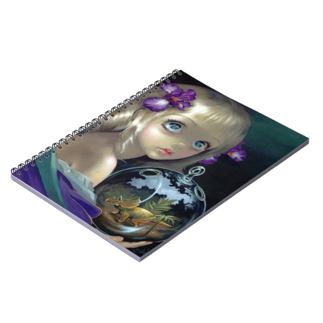 "Microcosmo: Caderno do Triceratops" (Left Side)