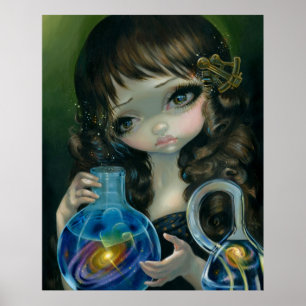 Microcosmo: IMPRESSÃO de galáxia ART, arte de vass