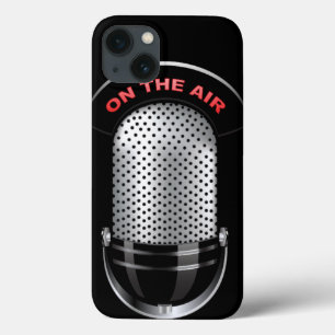 Microfone de rádio Vintage