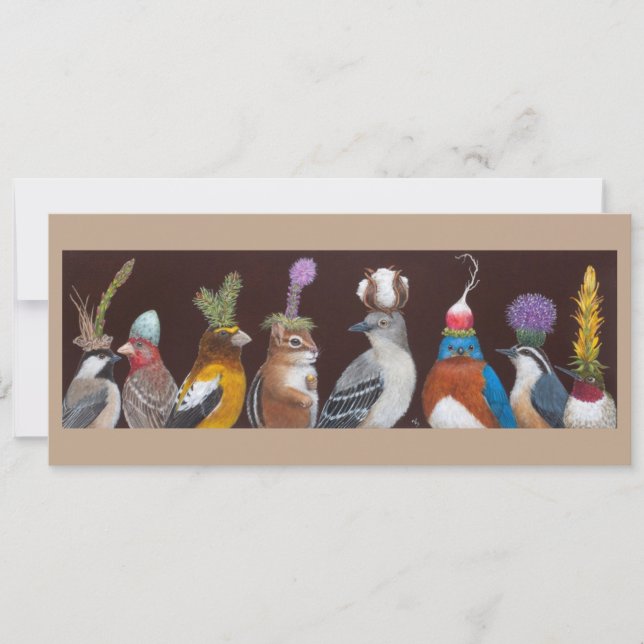 Microplaqueta e o cartão liso dos petiscos do (Frente)