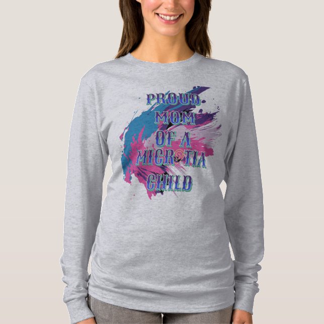Microtia Mãe T-Shirt (Frente)
