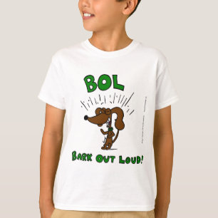 Midge "BOL Latido Out Loud" Kids Basic T-Shirt