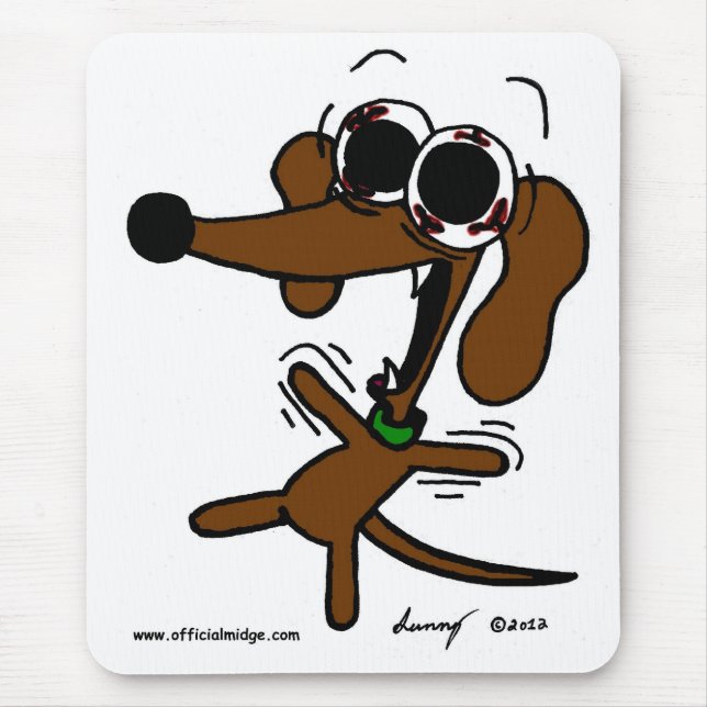 Midge Freakin' Out Mousepad (Frente)