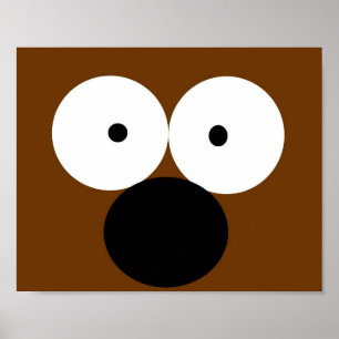 Midge Minimalist Face Poster