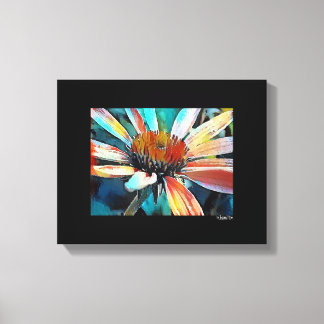 Mídia digital mista - Arte de Canvas preta