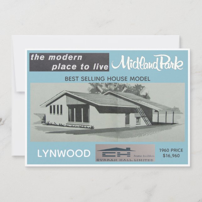 Midland Park House Modelo Cartão Coletivo (Frente)