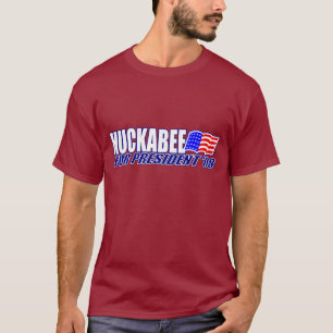 Mike Huckabee para o presidente t-shirt 2008