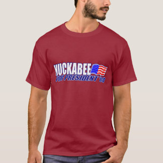 Mike Huckabee para o presidente t-shirt 2008