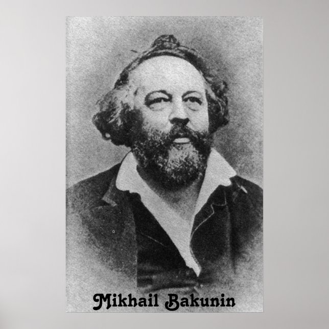 Mikhail Bakunin poster (Frente)