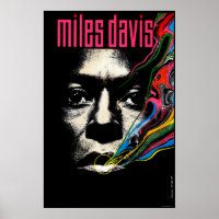 Miles Davis Jazz - Poster ilustrada
