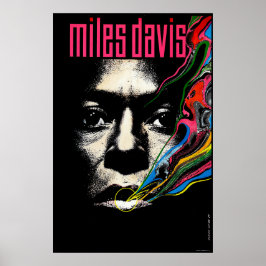 Miles Davis Jazz - Poster ilustrada