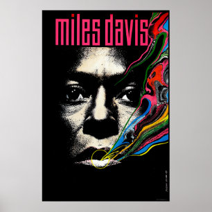 Miles Davis Jazz - Poster ilustrada