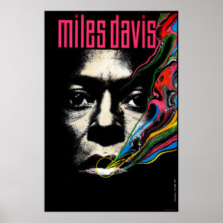 Miles Davis Jazz - Poster ilustrada