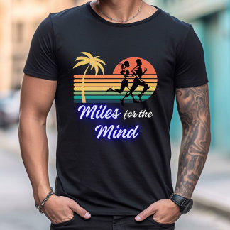 Miles para a mente. Camisetas de corredores