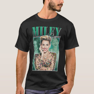 Miley Cyrus Aestic Classic T-shirt Miley Cyrus