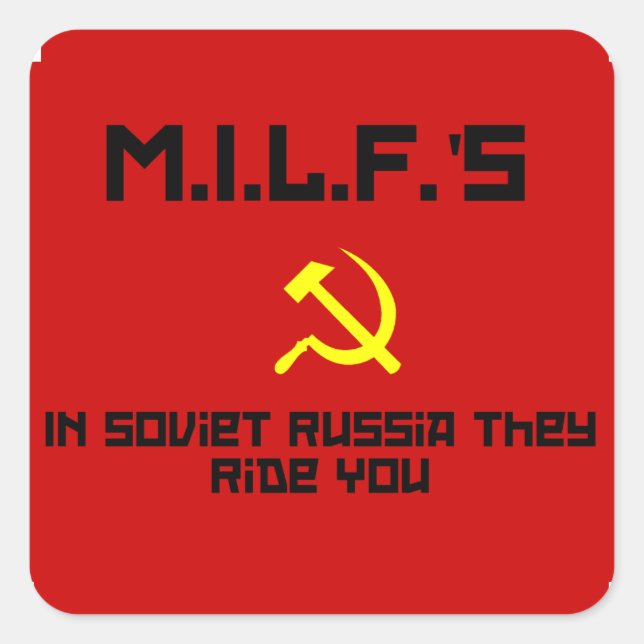 MILFS - Etiqueta de Rússia (Frente)
