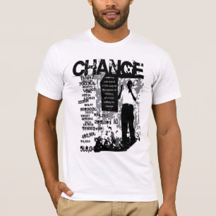 Milhões de Obama para o t-shirt da MUDANÇA