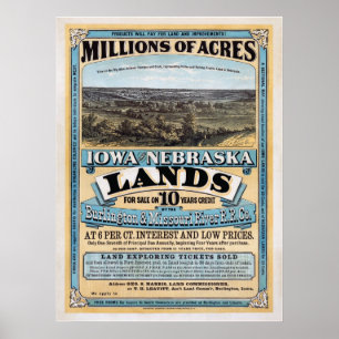 Milhões de venda dos acres - poster