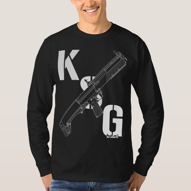 military t-shirts KSG Shotgun (Frente)