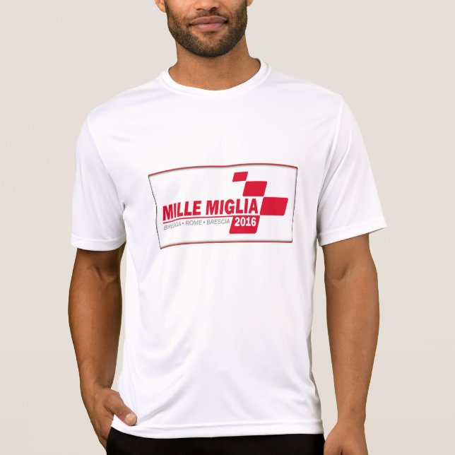 Mille Miglia - Racing Design T-Shirt (Frente)