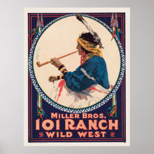 Miller Bros. 101 Ranch, Poster de Circo Oeste Selv