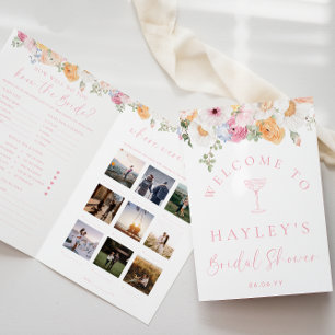 Millie Floral Chá de panela Game Booklet
