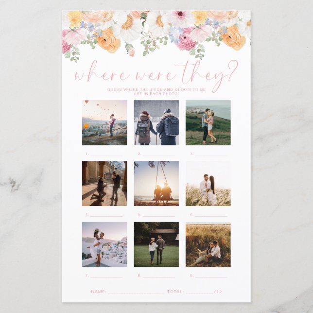 Millie Floral Onde Eles Estavam No Jogo Fotográfic (Frente)