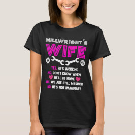 Millwrights esposa, camisas do Millwright para