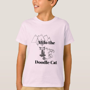 Milo, a Camiseta do Gato de Dodle