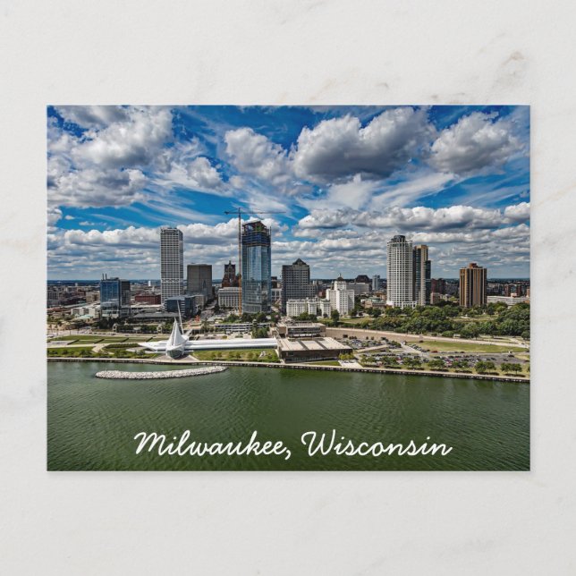 Milwaukee, cartão postal de Wisconsin (Frente)