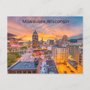 Milwaukee, cartão postal de Wisconsin