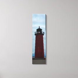 Milwaukee Pierhead Lighthouse Ver Canvas Vertical