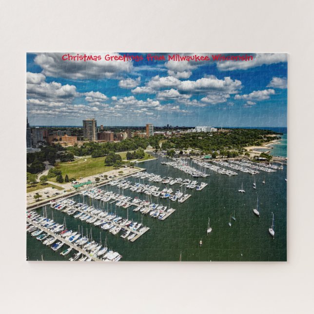 Milwaukee Wisconsin. Quebra-cabeça de serra (Horizontal)