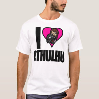 Mim <3 Cthulhu - t-shirt das senhoras