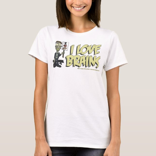 Mim camisa 1 dos cérebros 2 do coração (Frente)