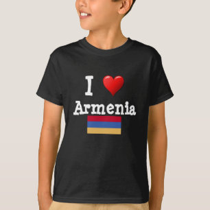 Mim camisa de Arménia do coração