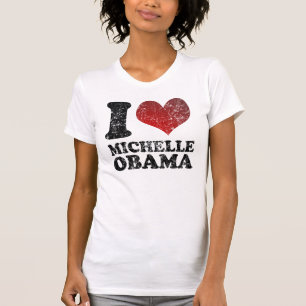 Mim camisa de Michelle Obama t do amor-coração