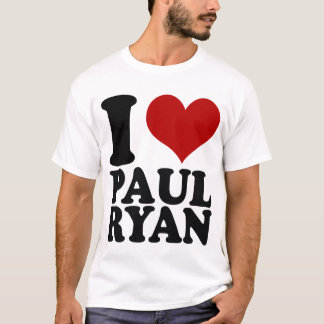 Mim camisa de Paul Ryan t do coração