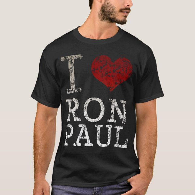 Mim camisa de Ron Paul t do coração (Frente)