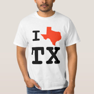 Mim camisa de Texas do coração