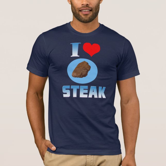 Mim camisa do bife do coração (Frente)