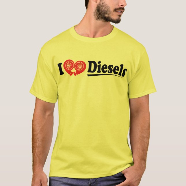 Mim camisa dos diesel do coração (Frente)