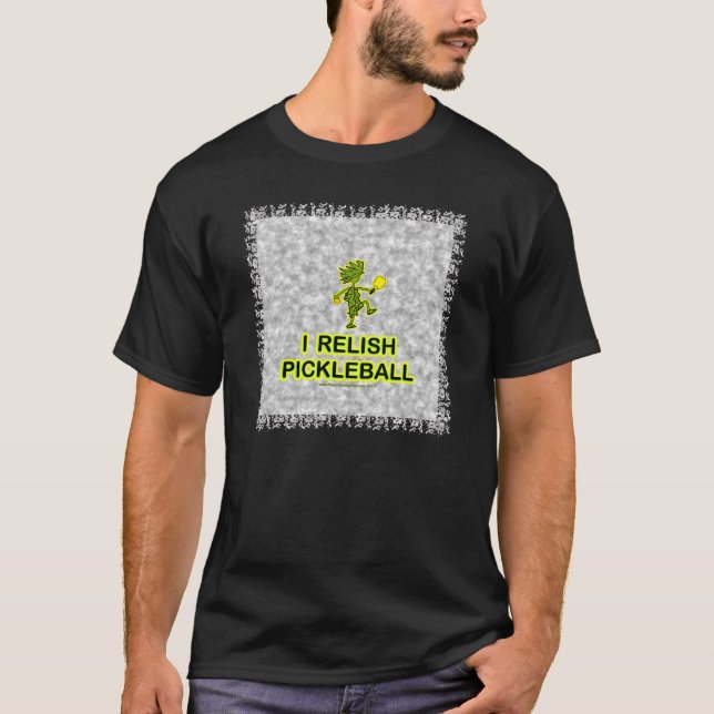 Mim camisas & presentes de Pickleball da (Frente)