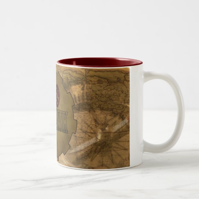 Mim caneca de <3 Steampunk (Direita)