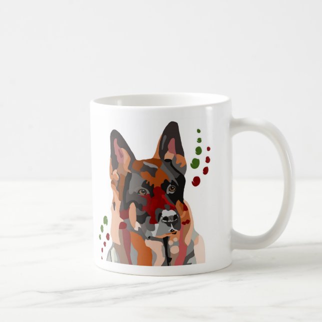 Mim caneca de café dos german shepherd [do (Direita)