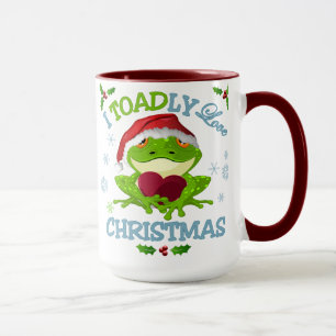 Mim caneca do Natal do amor de Toadly
