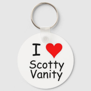 Mim chaveiro da vaidade de Scotty do coração