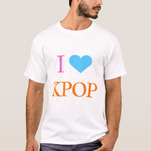 Mim (coração) camisa de KPOP